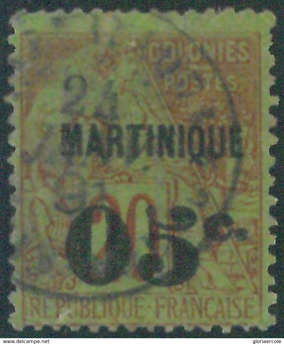 88113  - MARTINIQUE  - STAMPS: Yvert  #  4 -  FINE USED - Usados
