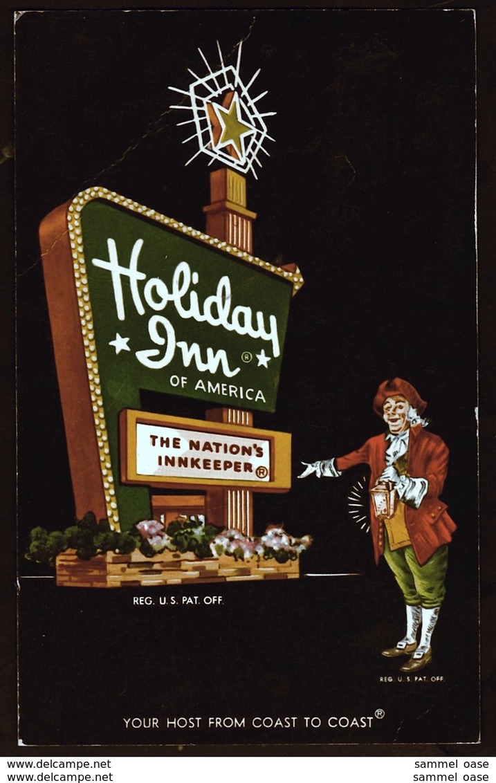 New Jersy  -  Fort Wayne  -  Holiday Inn Hotel  -  Ansichtskarte Ca.1969   (12941) - Fort Wayne