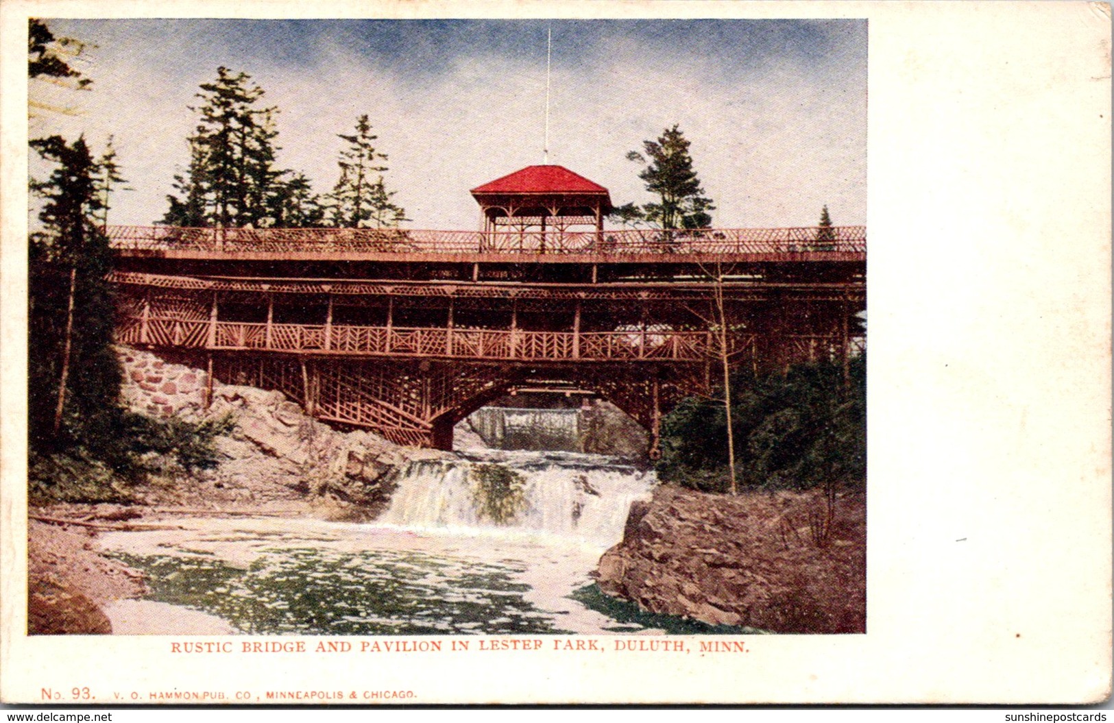 Minnesota Duluth Lester Park Rustic Bridge And Pavilion - Duluth