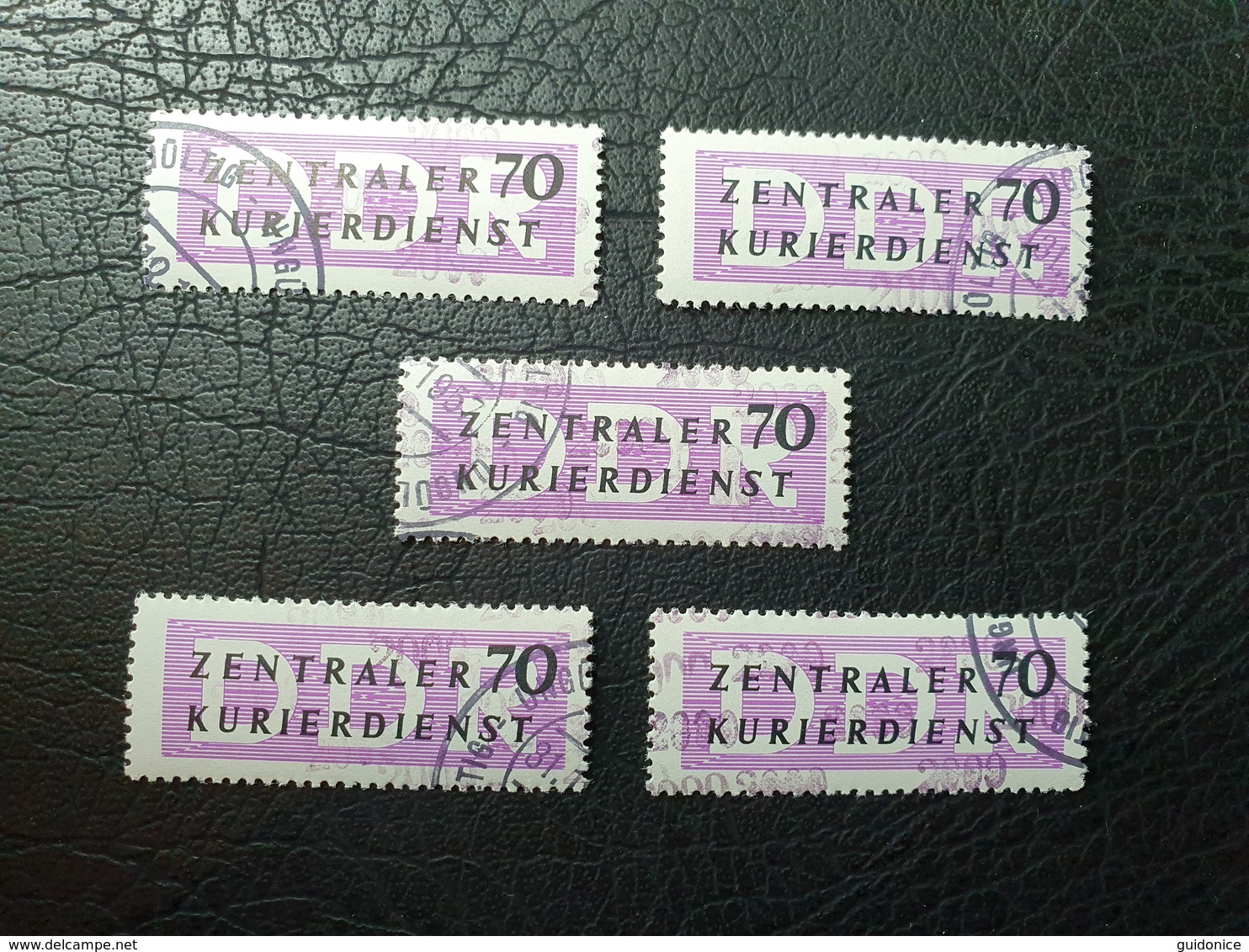 DDR - Dienstmarken B - ZKD - Kl. Lot MiNr. 13 - M Kontrollzahl 2000 - Autres & Non Classés