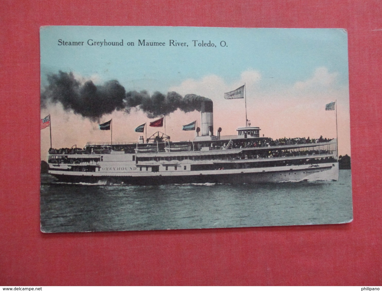 Steamer  Greyhound  Toledo Ohio     > Ref 4040 - Paquebots