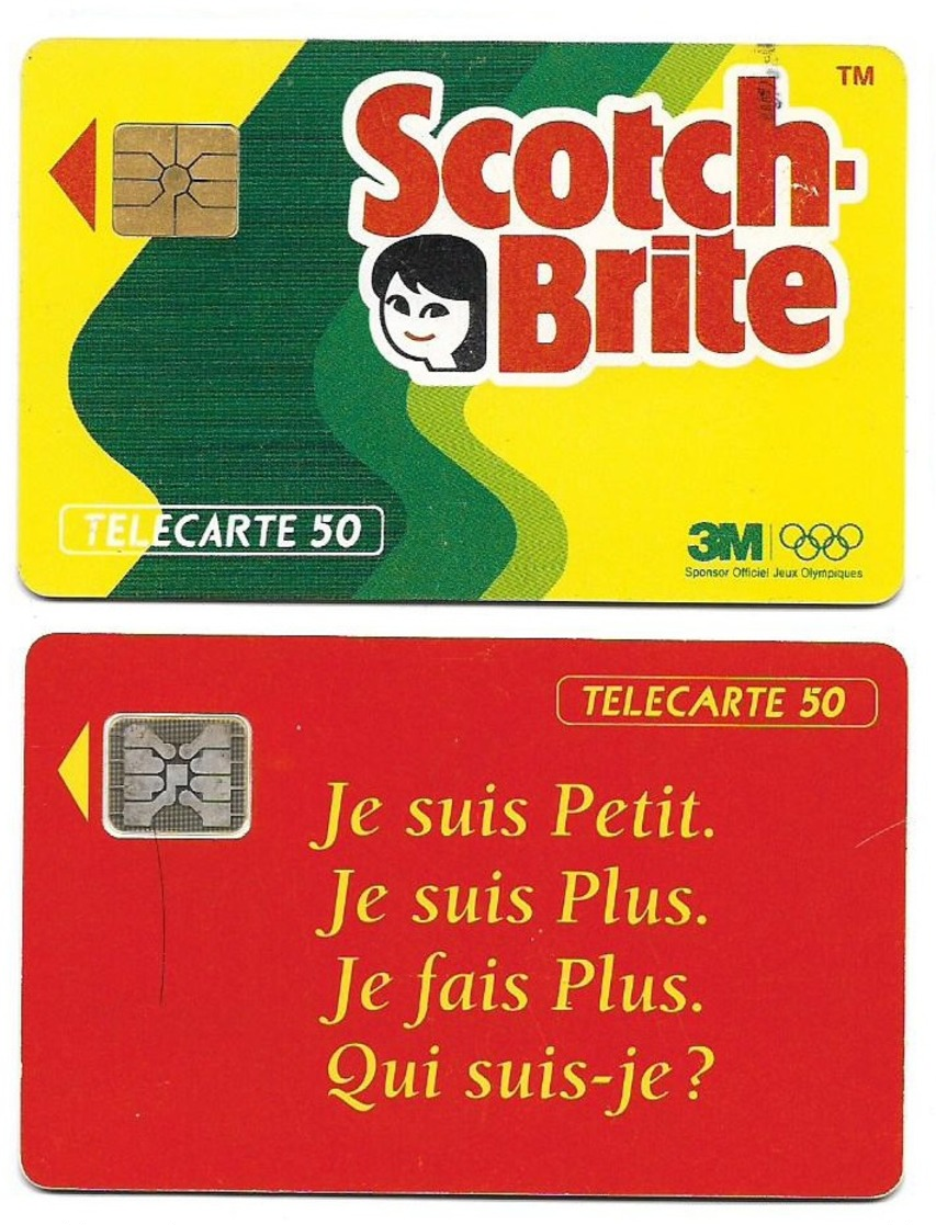 L17c) 2 Télécartes (50) France 1992 - 1992