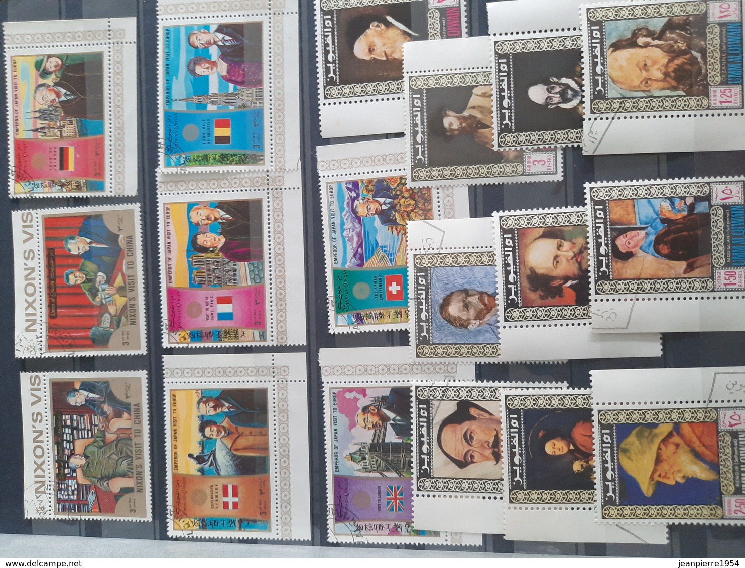 timbres du monde (avec monaco neuf