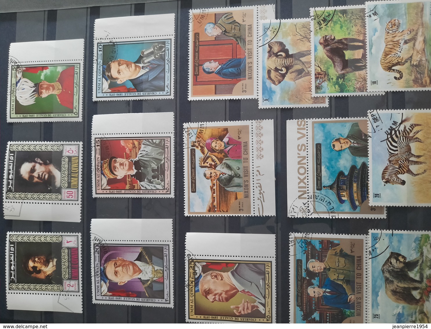 timbres du monde (avec monaco neuf