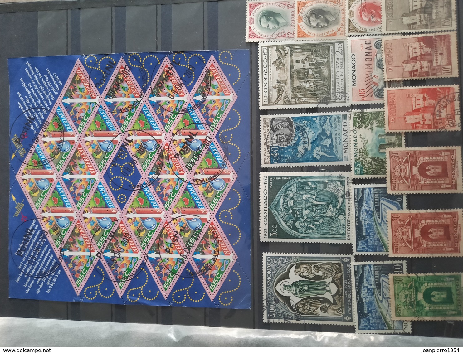 timbres du monde (avec monaco neuf