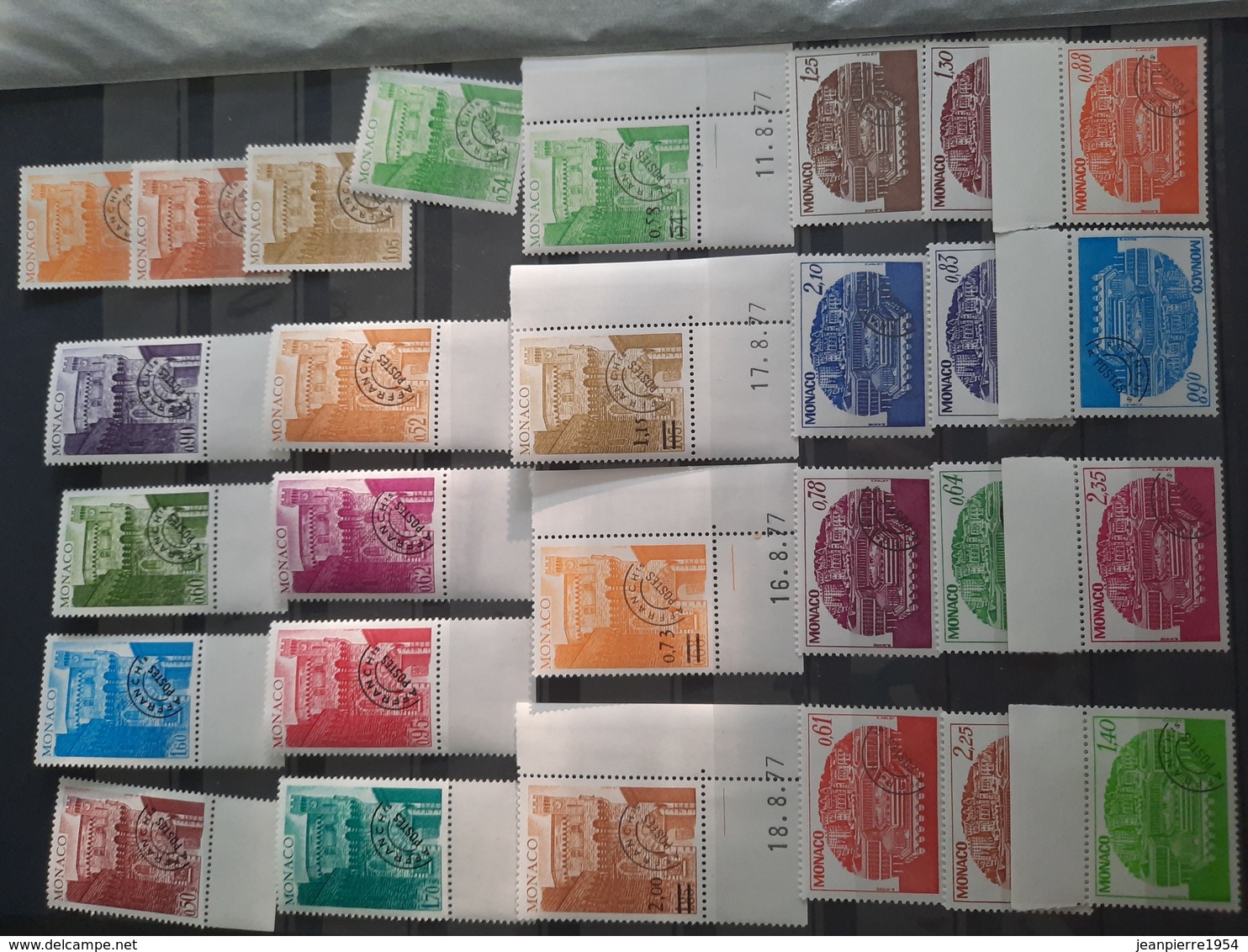 timbres du monde (avec monaco neuf