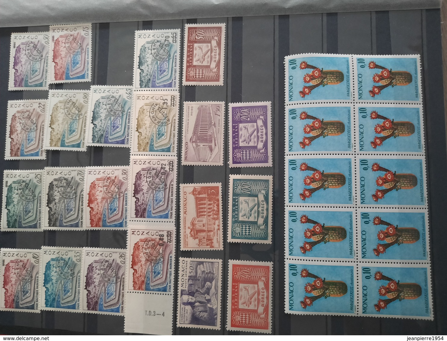 timbres du monde (avec monaco neuf