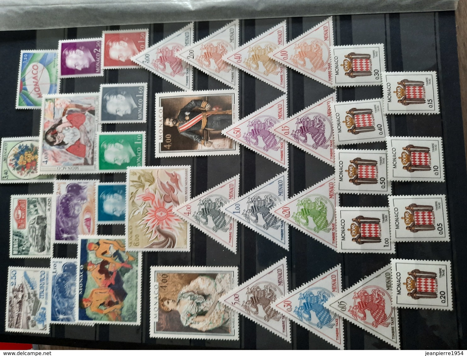 timbres du monde (avec monaco neuf