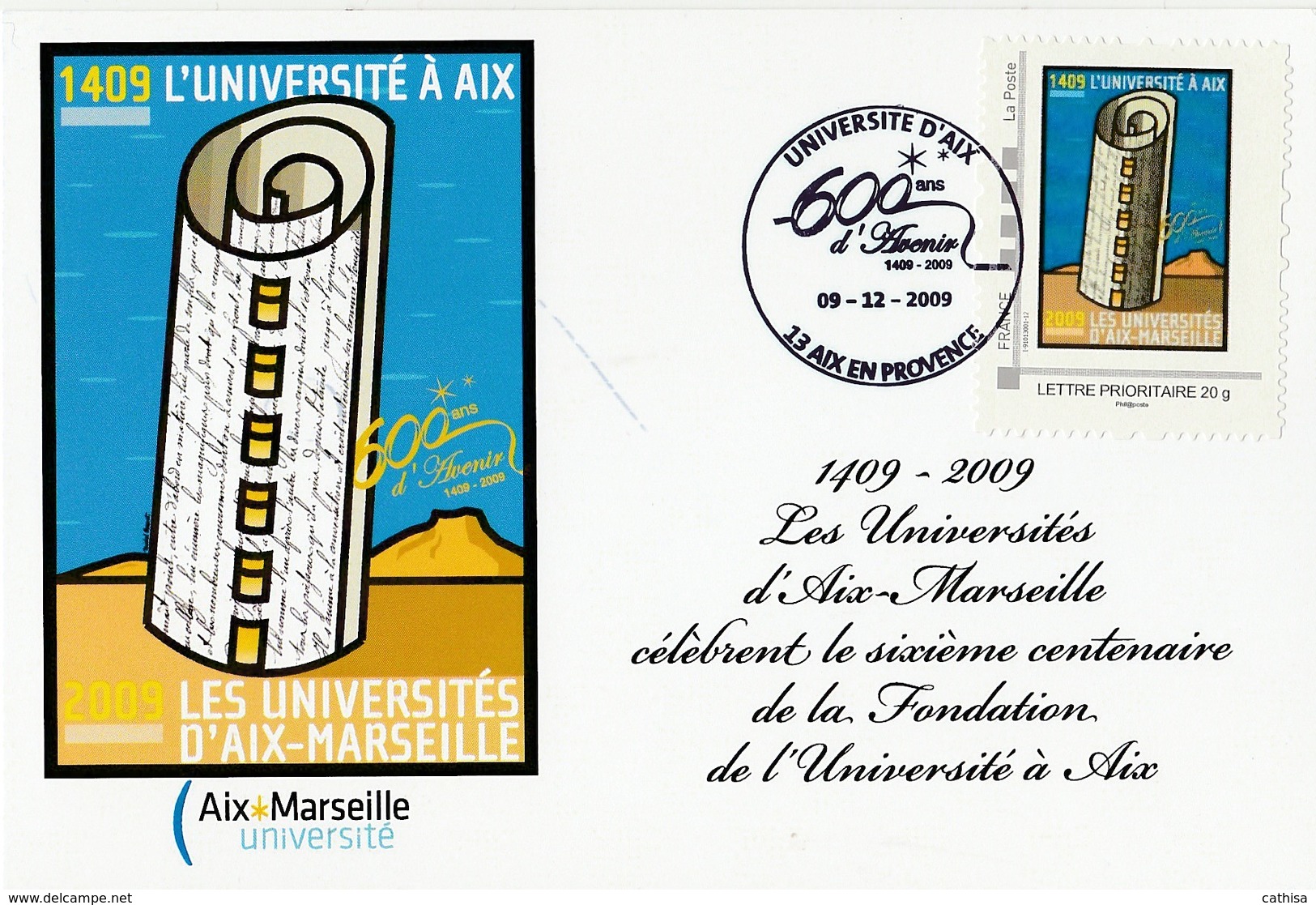 Université D'Aix Marseille - 600e Anniversaire - Autres & Non Classés