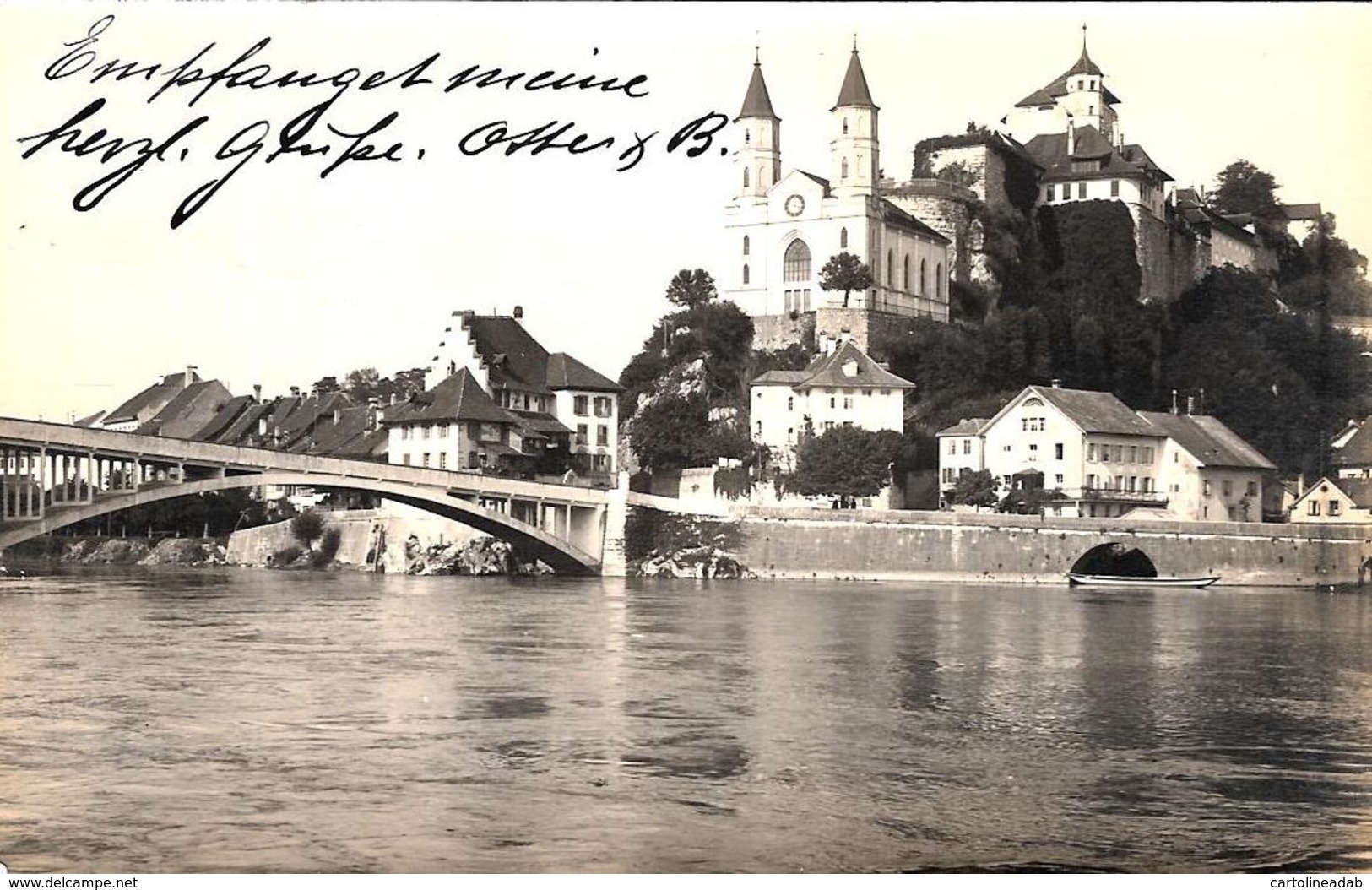 [DC12292] CPA - SVIZZERA - OLTEN - Viaggiata 1923 - Old Postcard - Olten