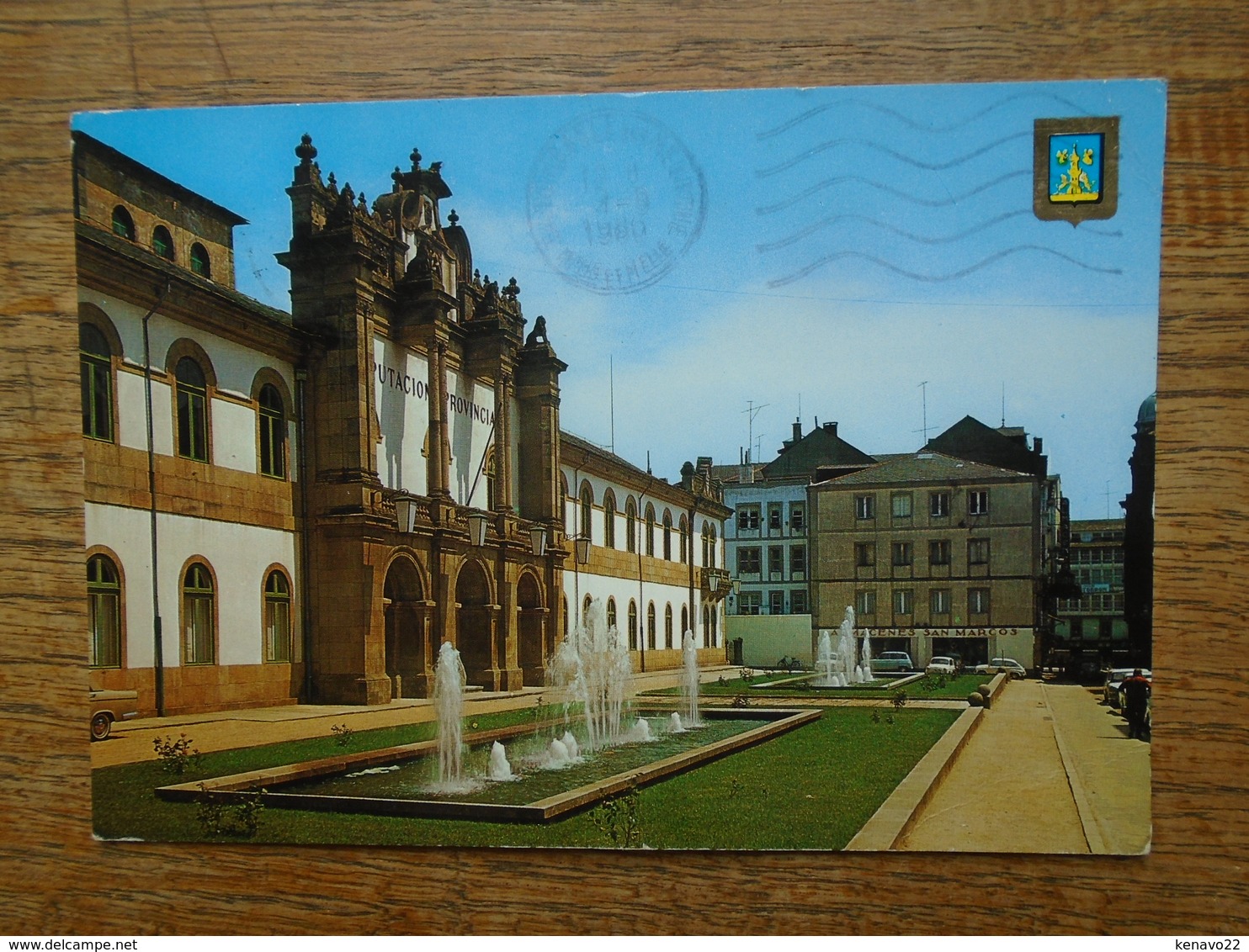 Espagne , Lugo Diputacion Provincial "" Beaux Timbre Et Cachet "" - Lugo