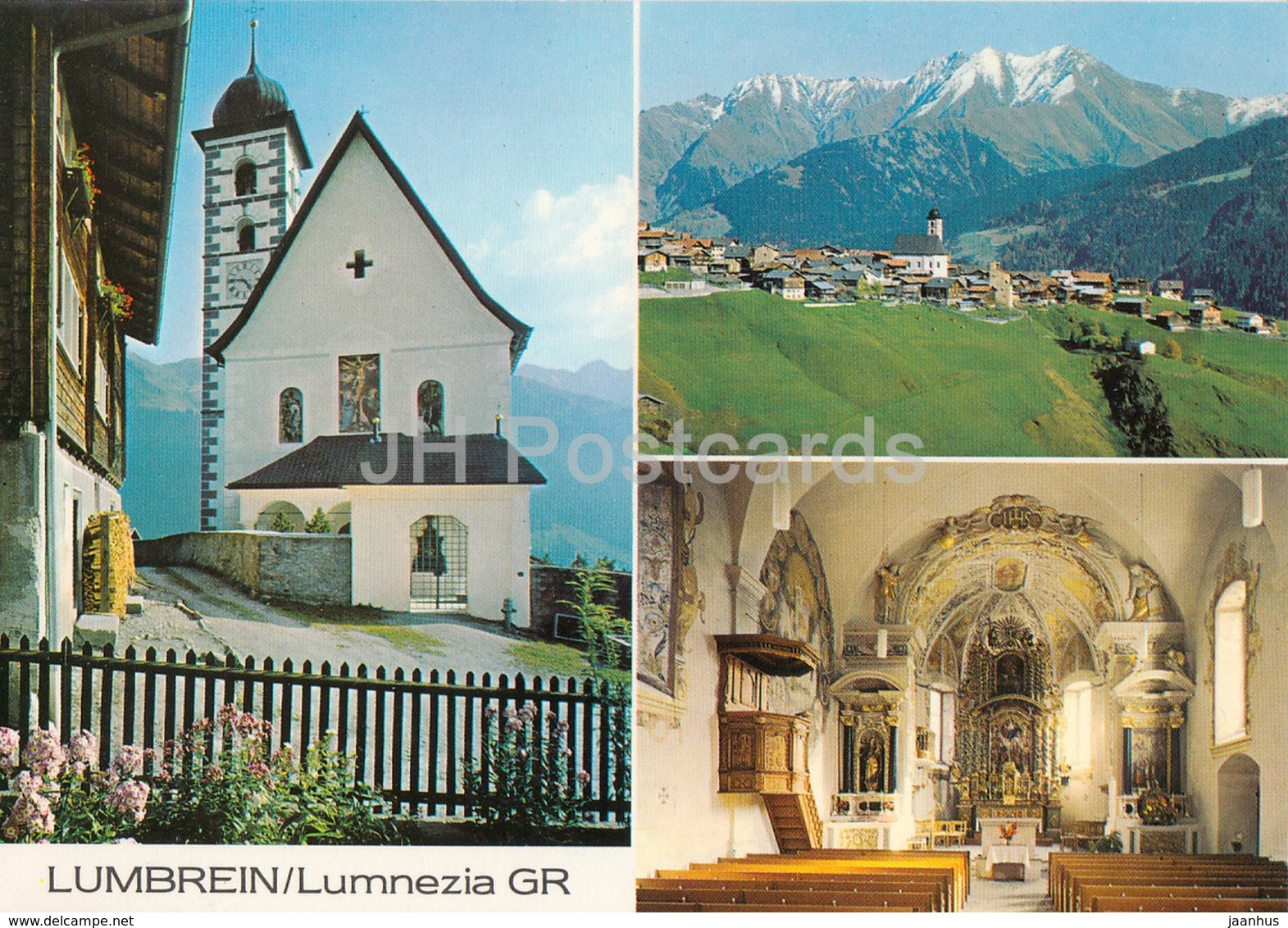 Lumbrein - Lumnezia - Signinakette - Switzerland - Unused - Lumnezia