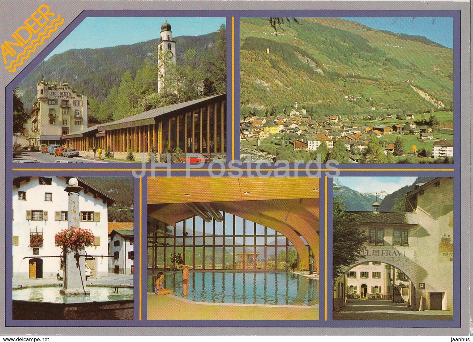 Andeer Mineralbad Und Kurzentrum An Der San Bernardino Strasse - Switzerland - Unused - Andeer