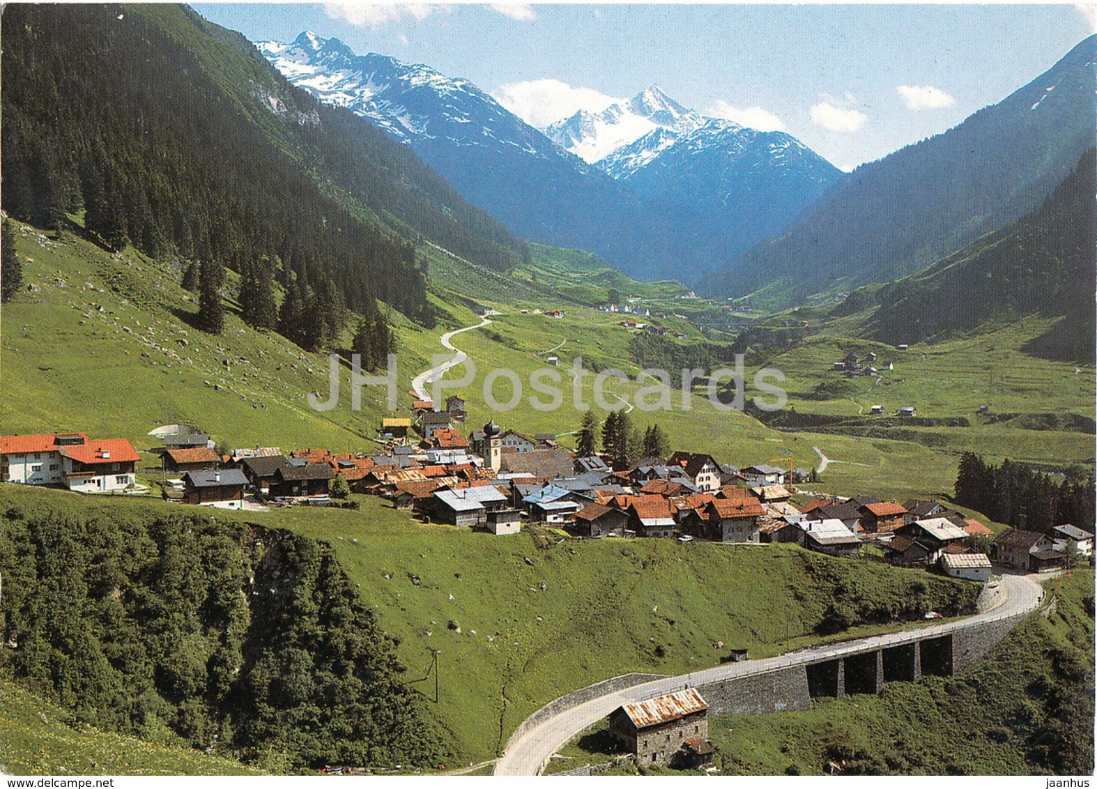 Curaglia Gegen Platte Und Piz Vallatscha - Val Medel - 5197 - Switzerland - Unused - Medel