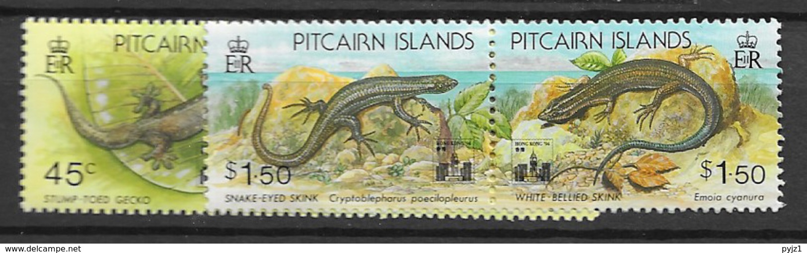 1994 MNH Pitcairn Island Mi 424-7 Postfris** - Pitcairn