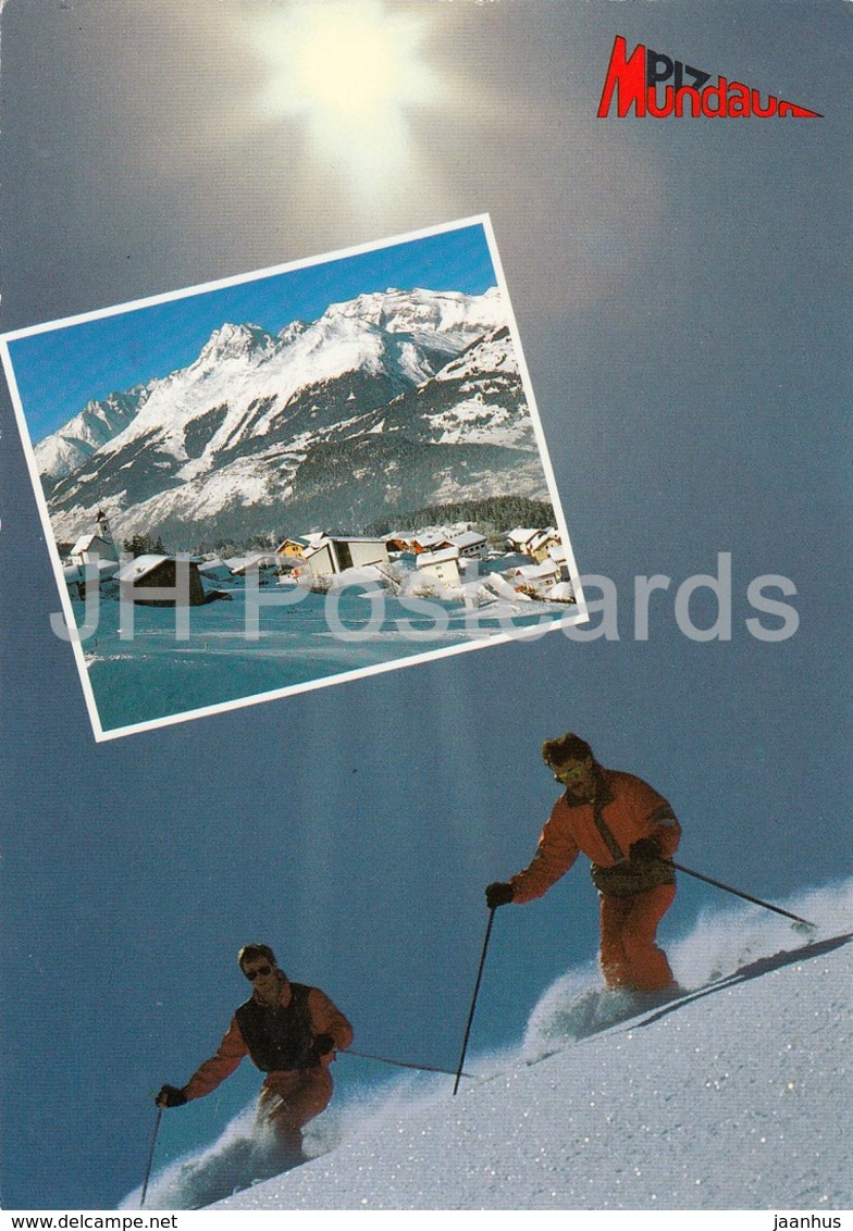 Piz Mundaun - Surcuolm - Skiing - Ski Resort - 1994 - Switzerland - Used - Mundaun