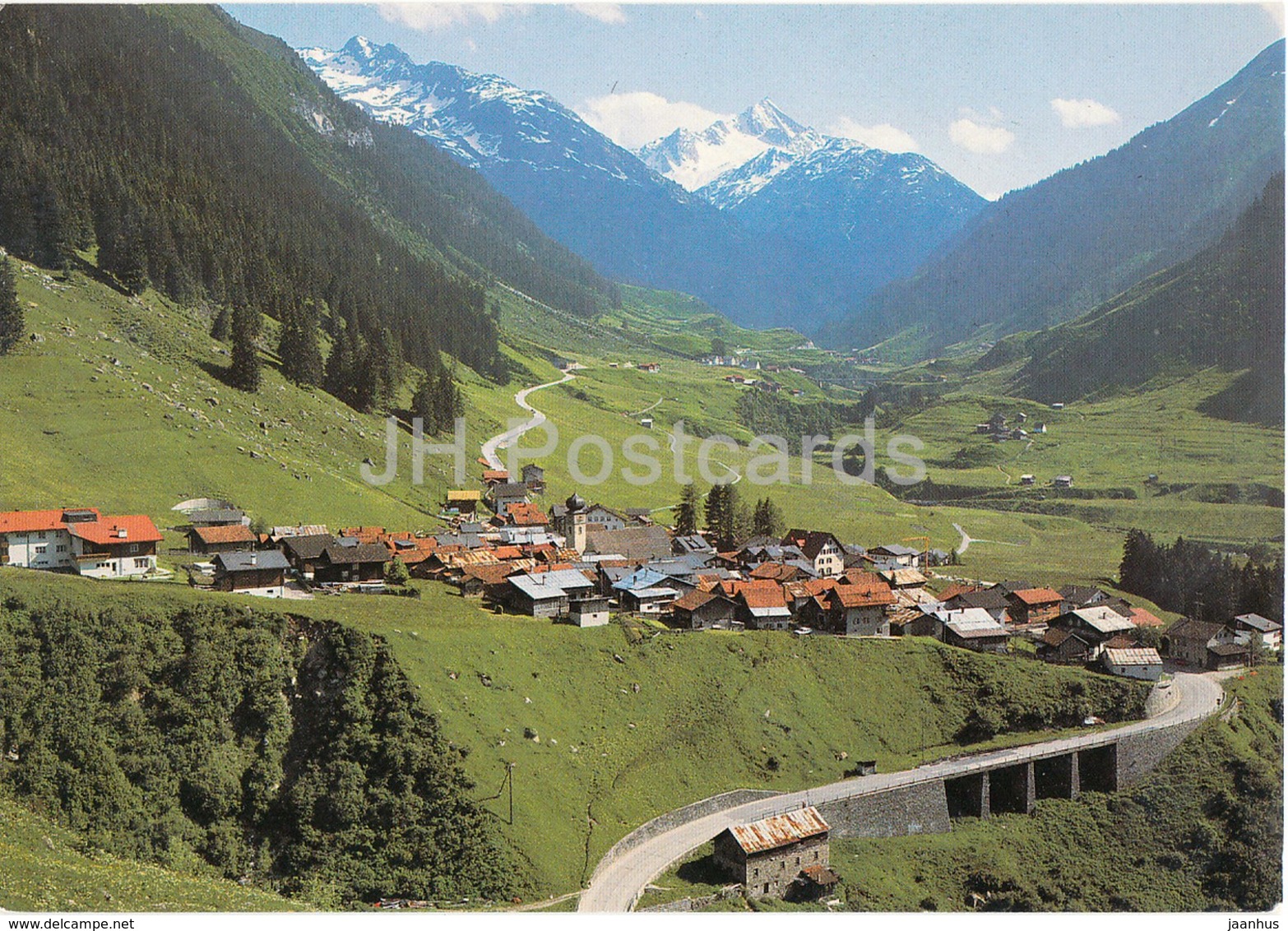 Curaglia - Val Medel - Platte - Piz Vallatscha - Switzerland - Unused - Medel