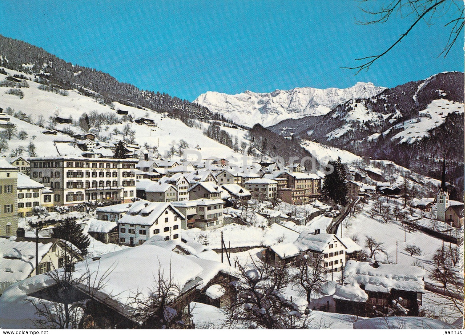 Seewis 1000 M Gegen Die Scesaplana - 1977 - Switzerland - Used - Seewis Im Prättigau