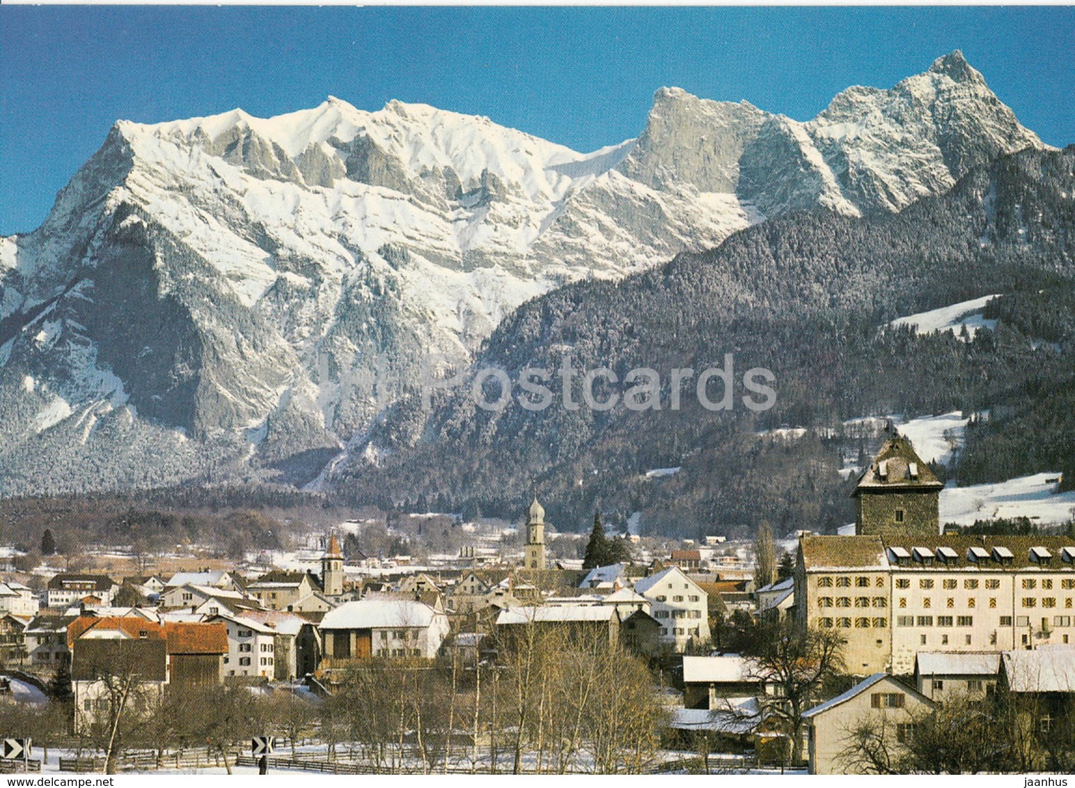 Maienfeld Mit Falknis - 12 - Switzerland - Unused - Maienfeld