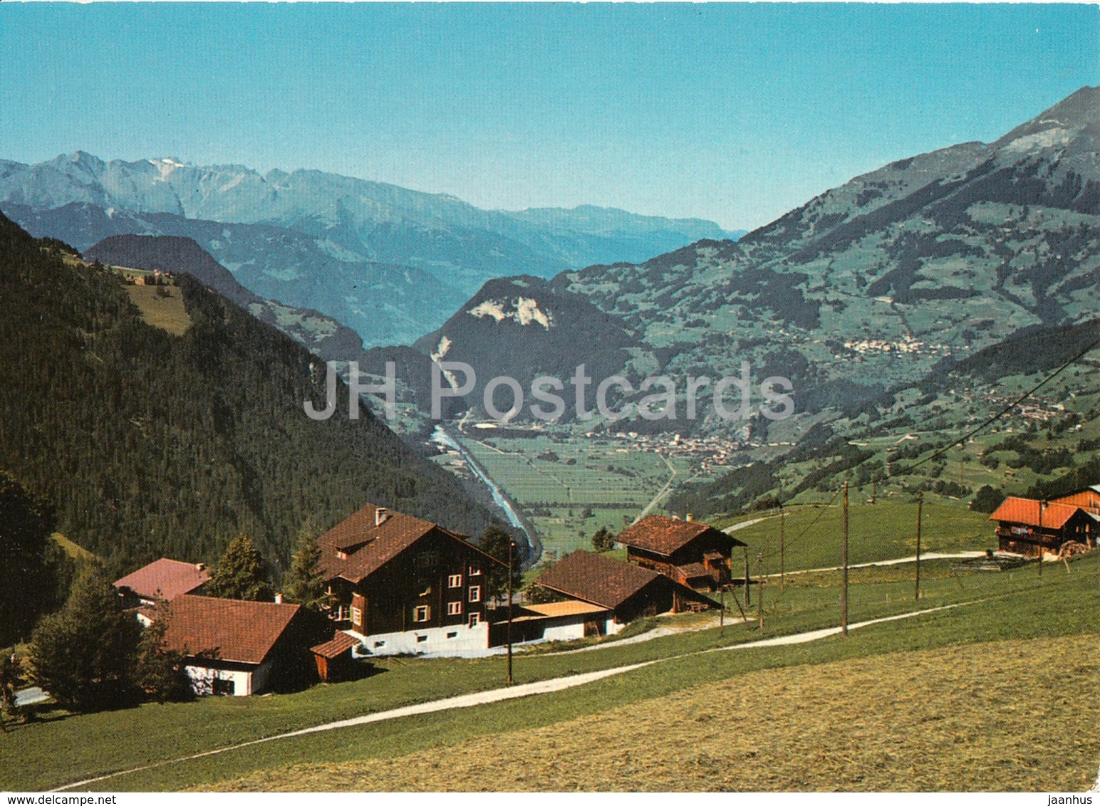 Stels Ob Schiers 1268 M - Klus - Grusch - Seewis - Fanas - Graue Horner - Switzerland - Unused - Fanas