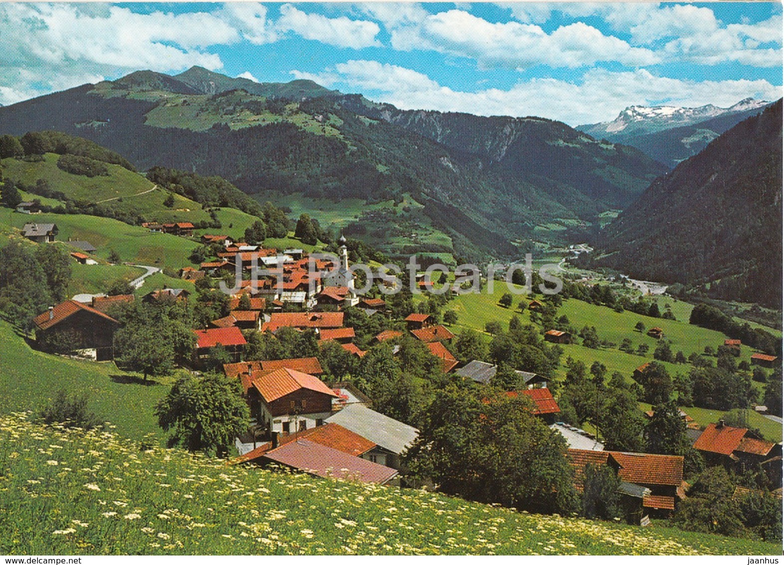 Fanas - Prattigau - Gegen Kreuz Und Casanna - Switzerland - Unused - Fanas