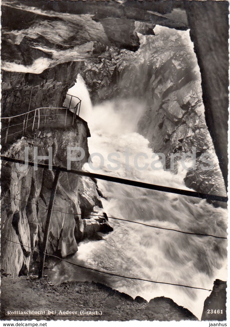 Rofflaschlucht Bei Andeer - 23461 - Switzerland - Unused - Andeer