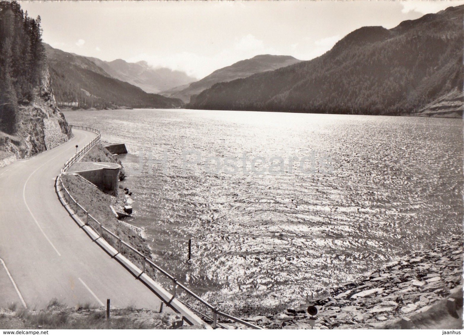 Stausee Marmorera Am Julierpass - Switzerland - Unused - Marmorera