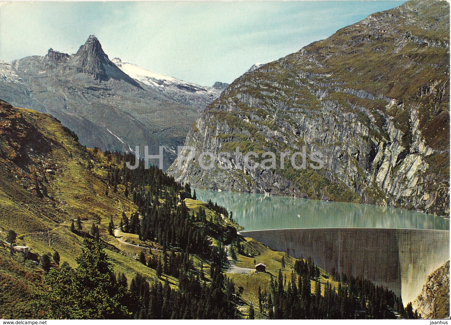 Vals - Zervreilastausee Mit Zervreilahorn - 1981 - Switzerland - Used - Vals