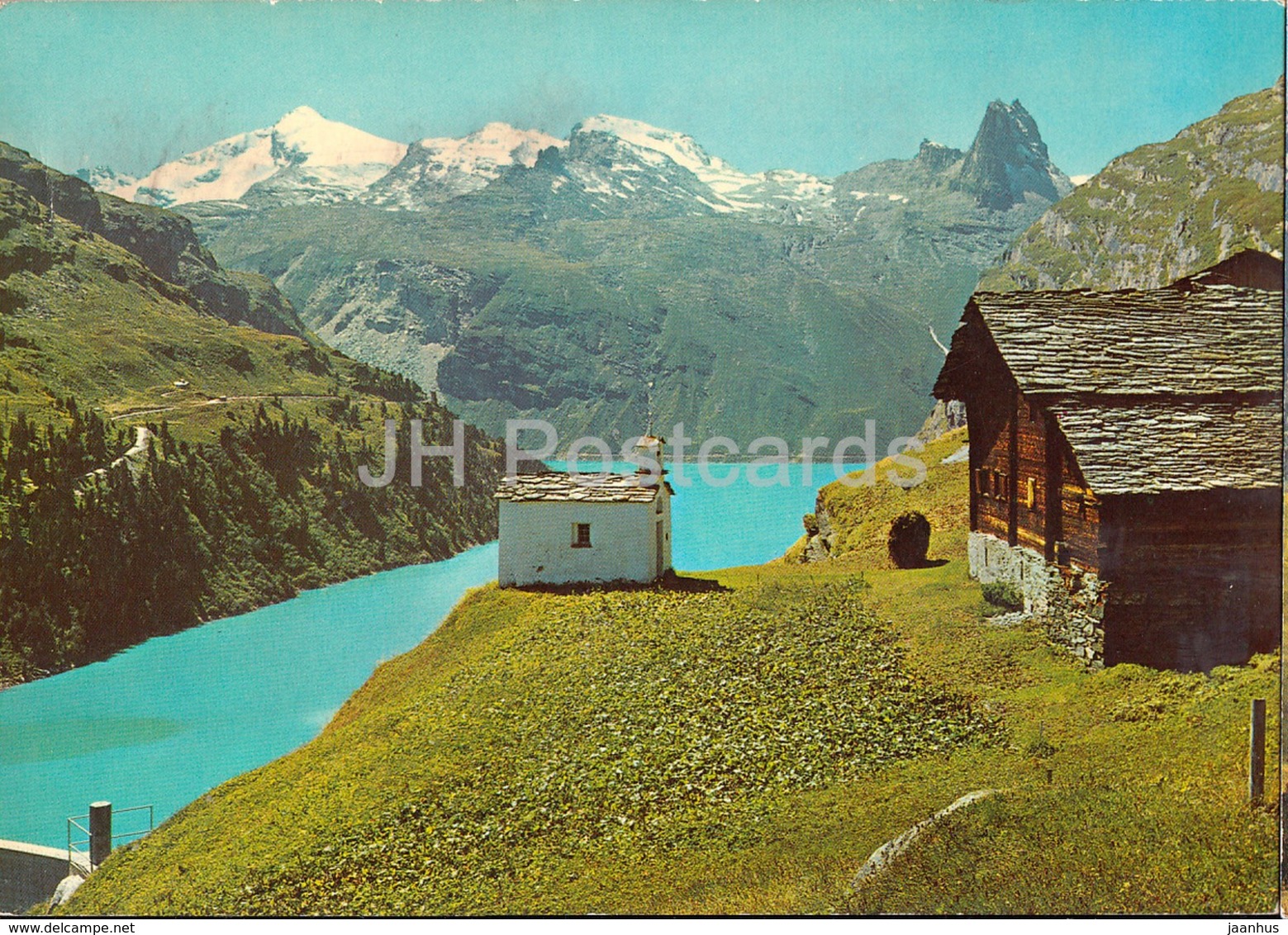 Vals - Frunt Mit Zervreilastausee Und Zervreilahorn - 1972 - Switzerland - Used - Vals