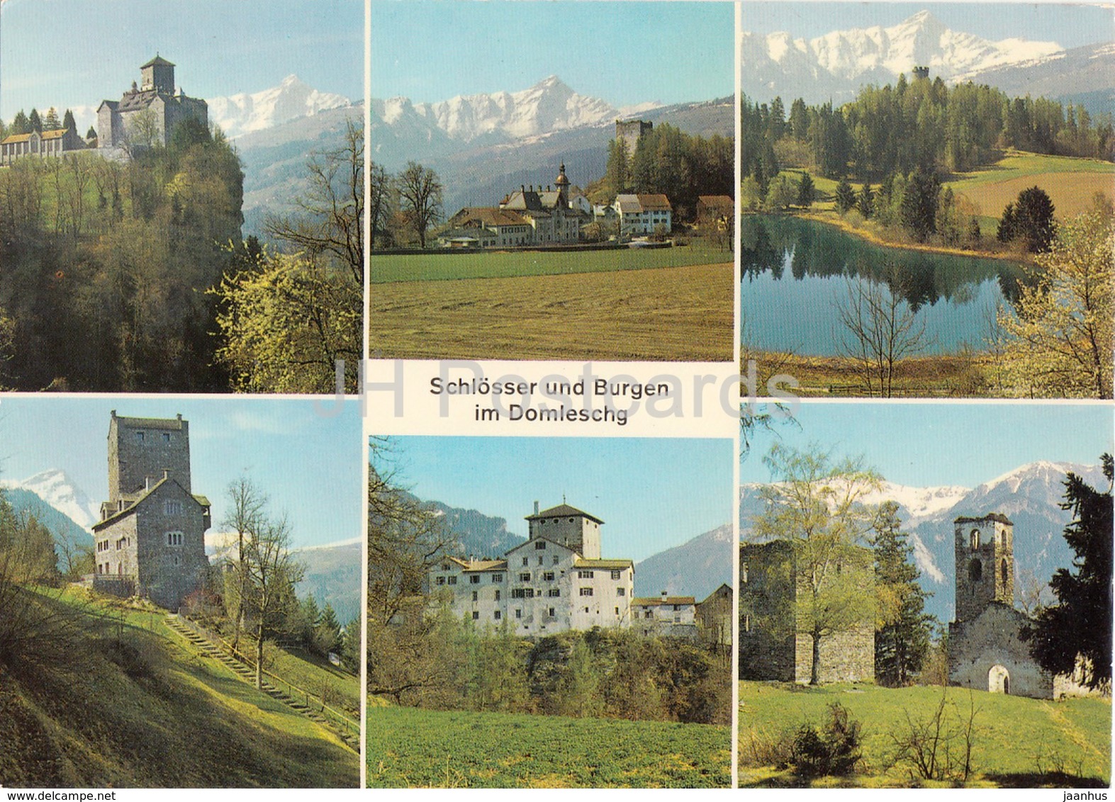 Schlosser Und Burgen Im Domleschg - Ortenstein - Ehrenfels - Rietberg - Alt Und Neu Sins - Castle - Switzerland - Used - Domleschg