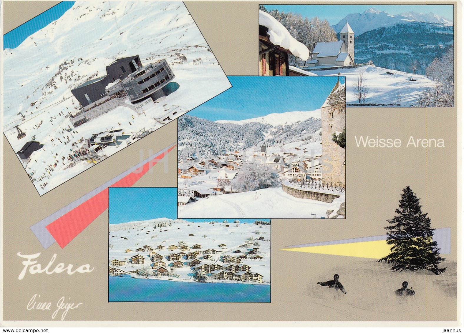 Falera - Weisse Arena - Ski Resort - 1989 - Switzerland - Used - Falera