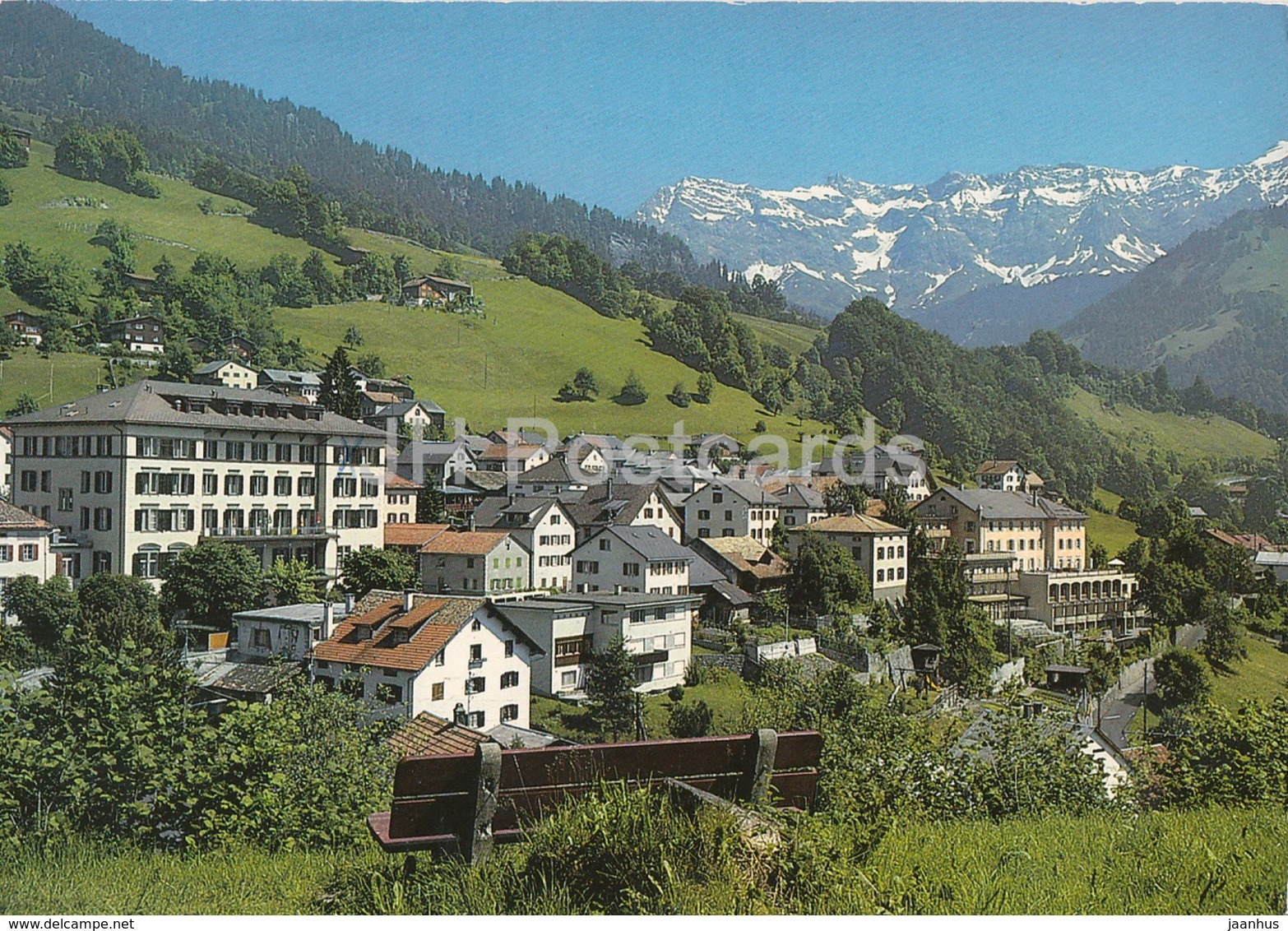 Seewis 1000 M Mit Scesaplana - 1987 - Switzerland - Used - Seewis Im Prättigau