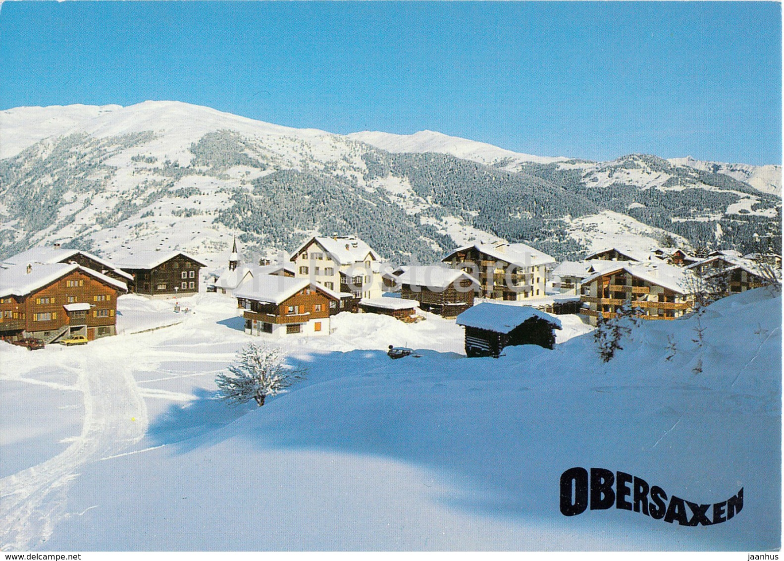 Obersaxen Affeier 1300 M - 1988 - Switzerland - Used - Obersaxen