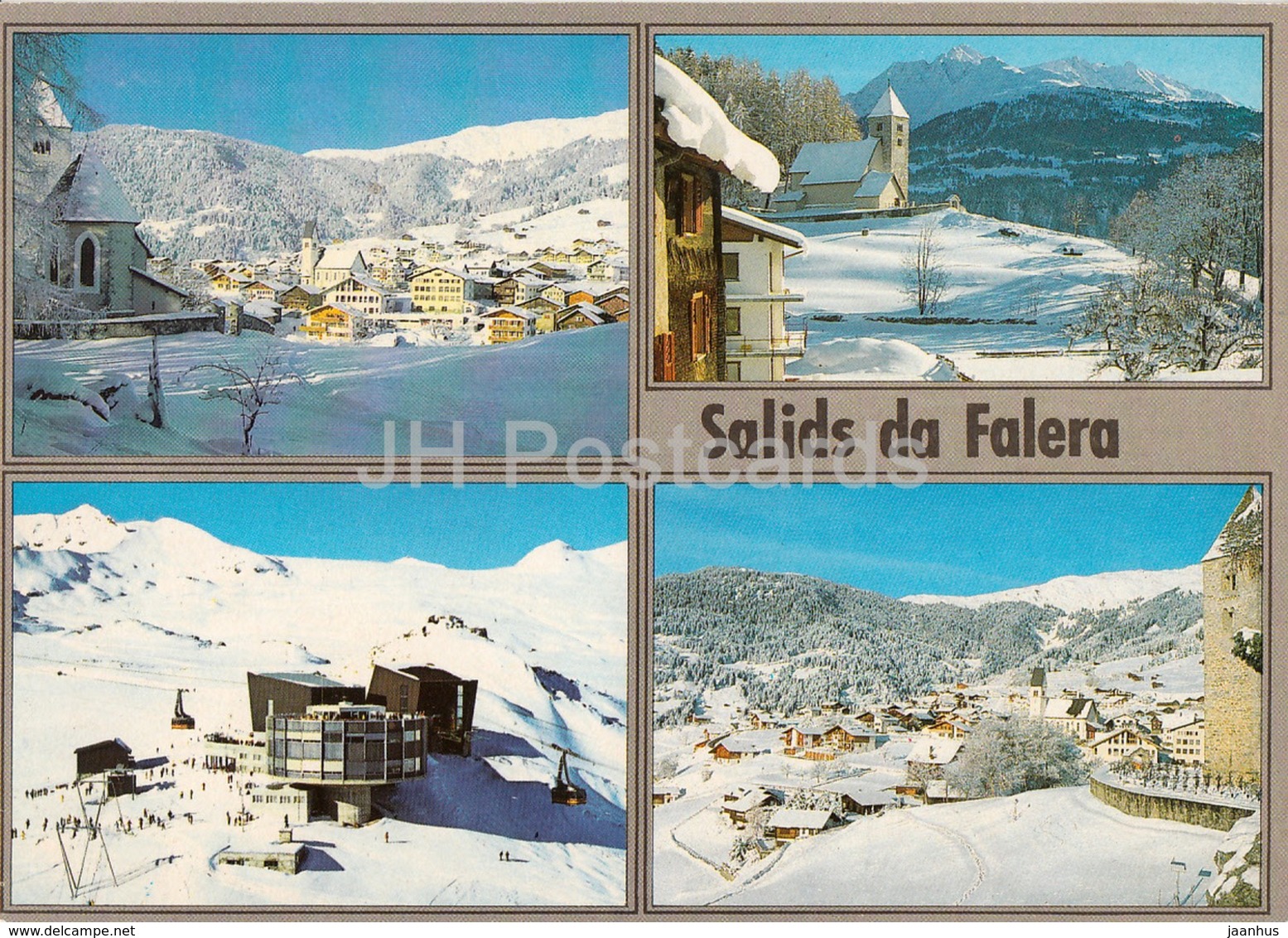 Salids Da Falera 1200 M - Weiise Arena - Crap Sogn Gion - Ski Resort - 1987 - Switzerland - Used - Falera