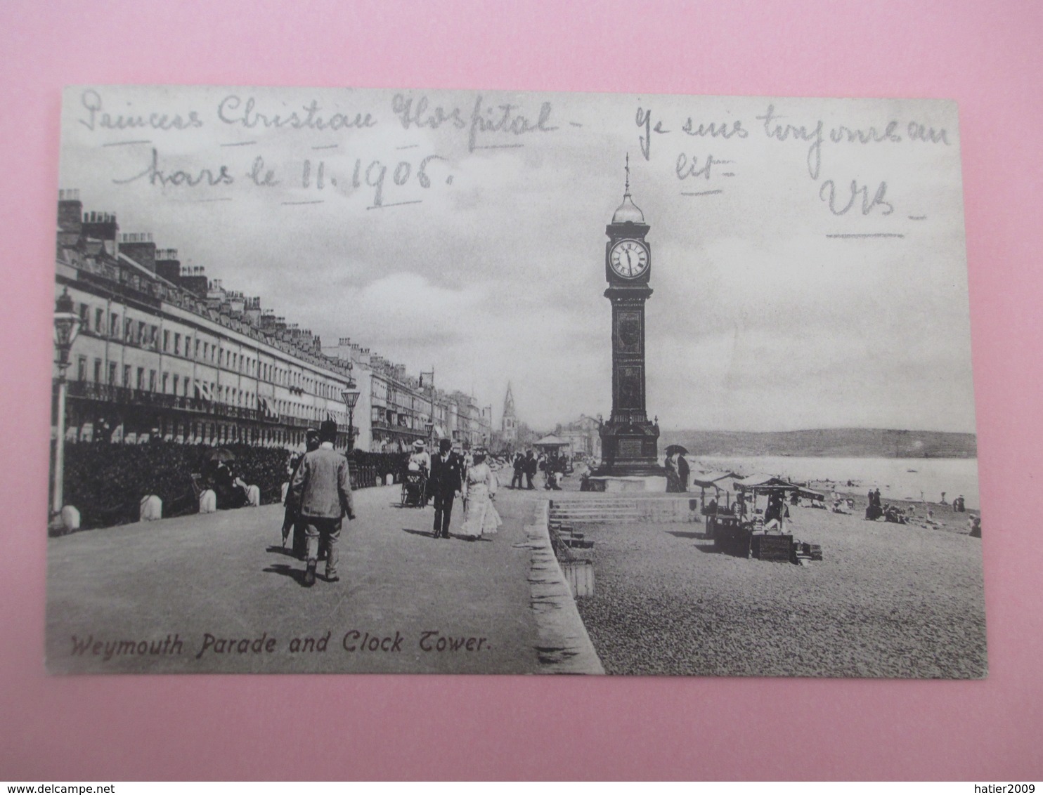 WEYMOUTH_Parade And Clock Tower_1906' - Weymouth