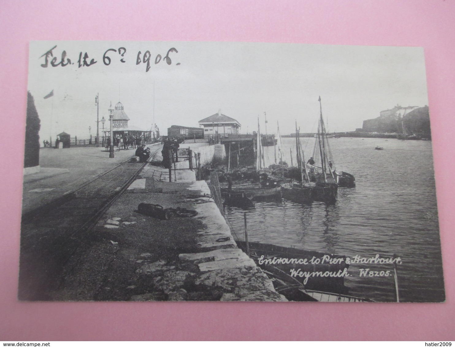 Entrance To Pier & Harbourt WEYMOUTH_1906' - Weymouth
