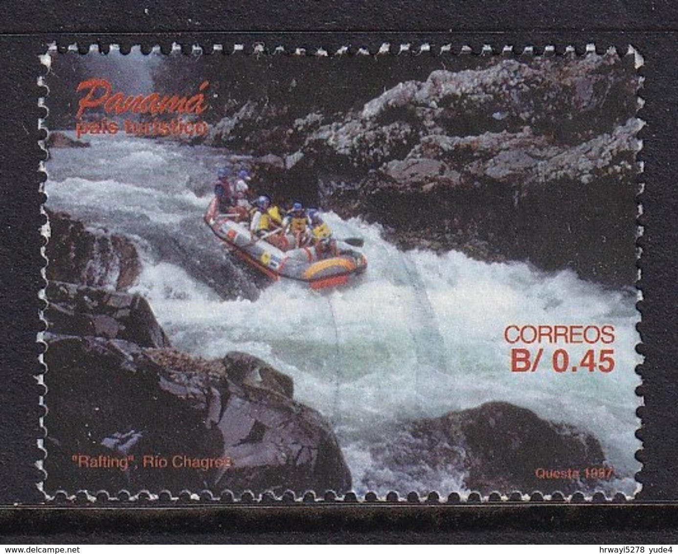 Panama 1998, Rafting, Minr 1815 Vfu - Panama