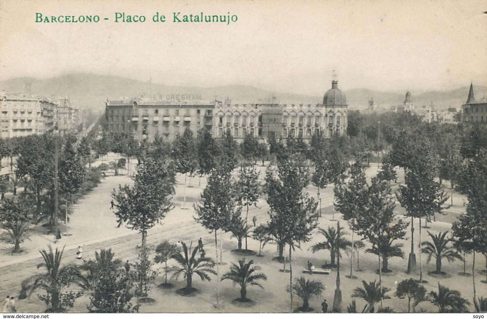 Esperanto  Barcelone .  Catalogne ; Congrès Septembre 1909 - Esperanto