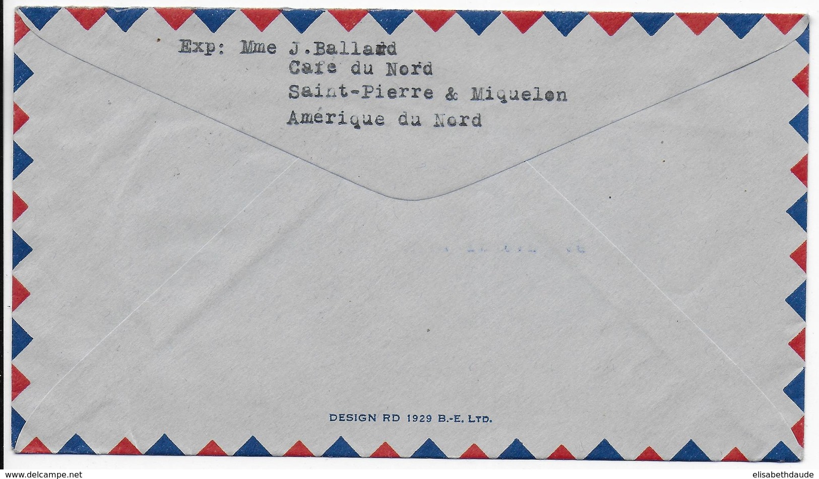 SPM - 1947 - SERIE DE LONDRES "FRANCE LIBRE" - ENVELOPPE Par AVION De SAINT PIERRE ET MIQUELON => PARIS - Briefe U. Dokumente