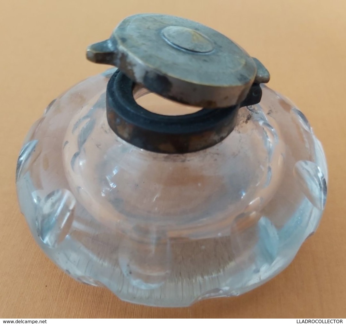 000 ENCRIER ANCIEN EN VERRE // ETAT D'ORIGINE - Inkwells