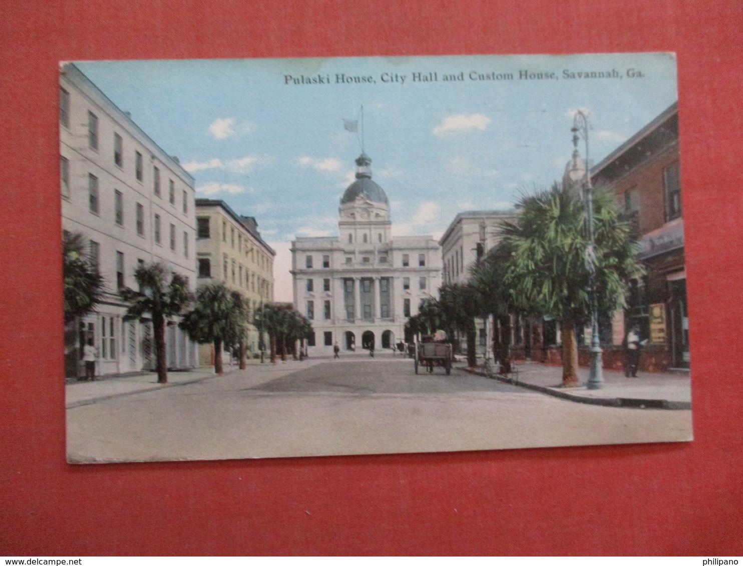 Pulaski  House City Hall & Custom House  Georgia > Savannah Ref 4041 - Savannah