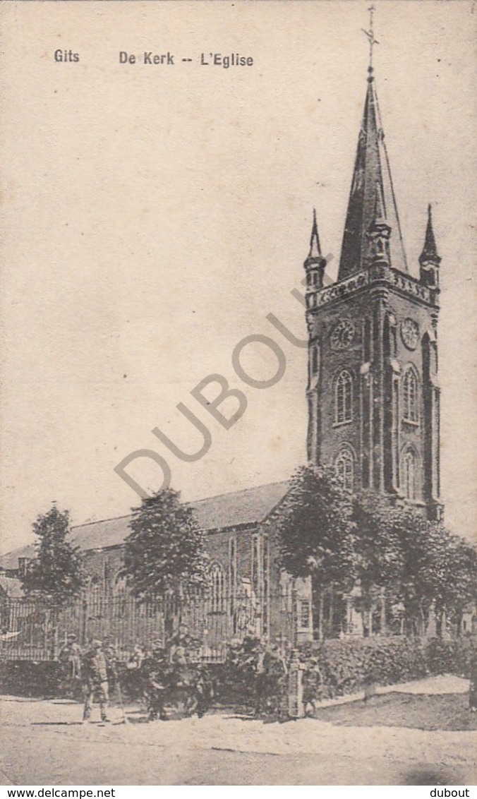 Postkaart/Carte Postale GITS - Kerk (B154) - Hooglede