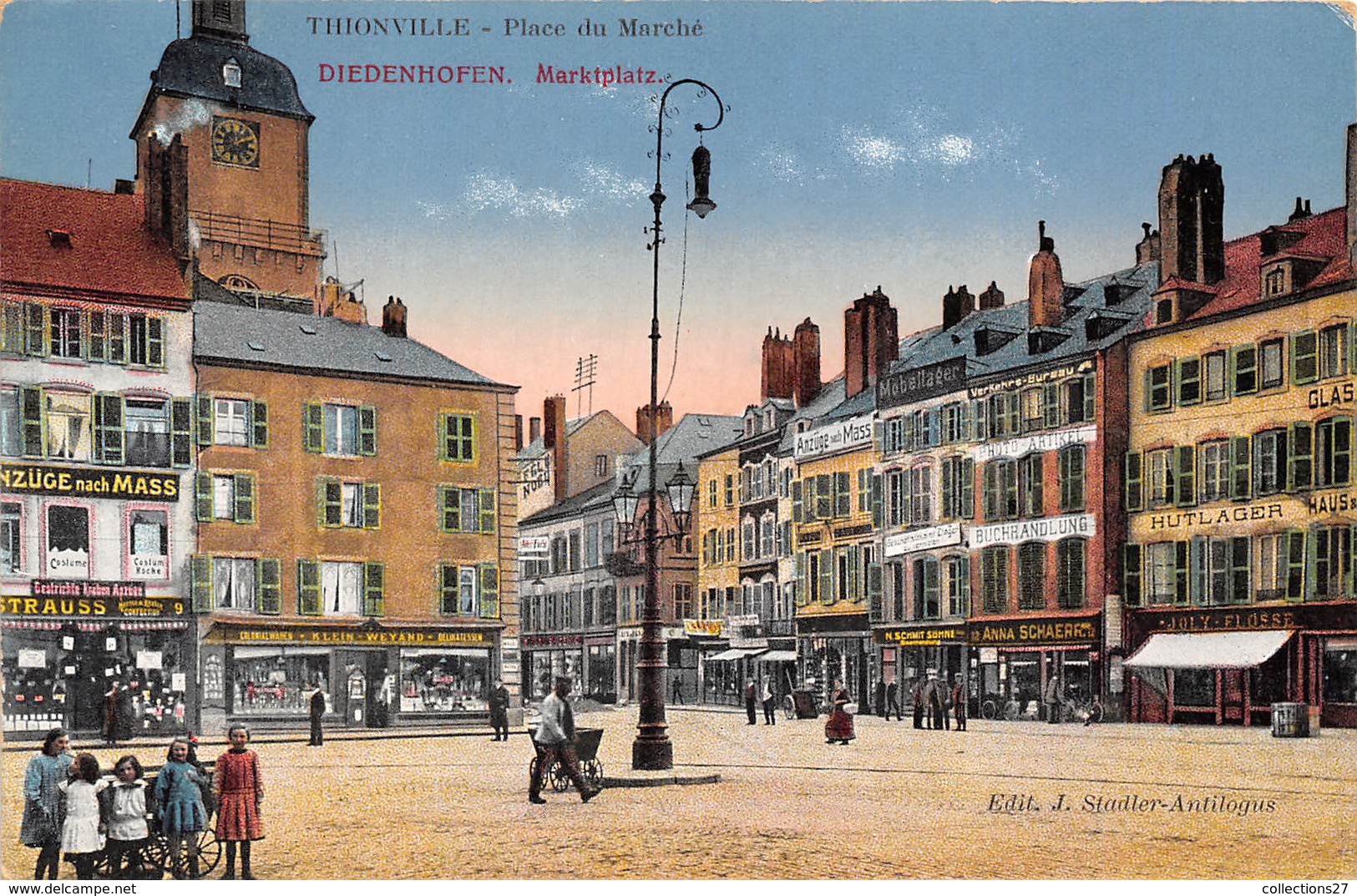 57-THONVILLE- PLACE DU MARCHE - Thionville