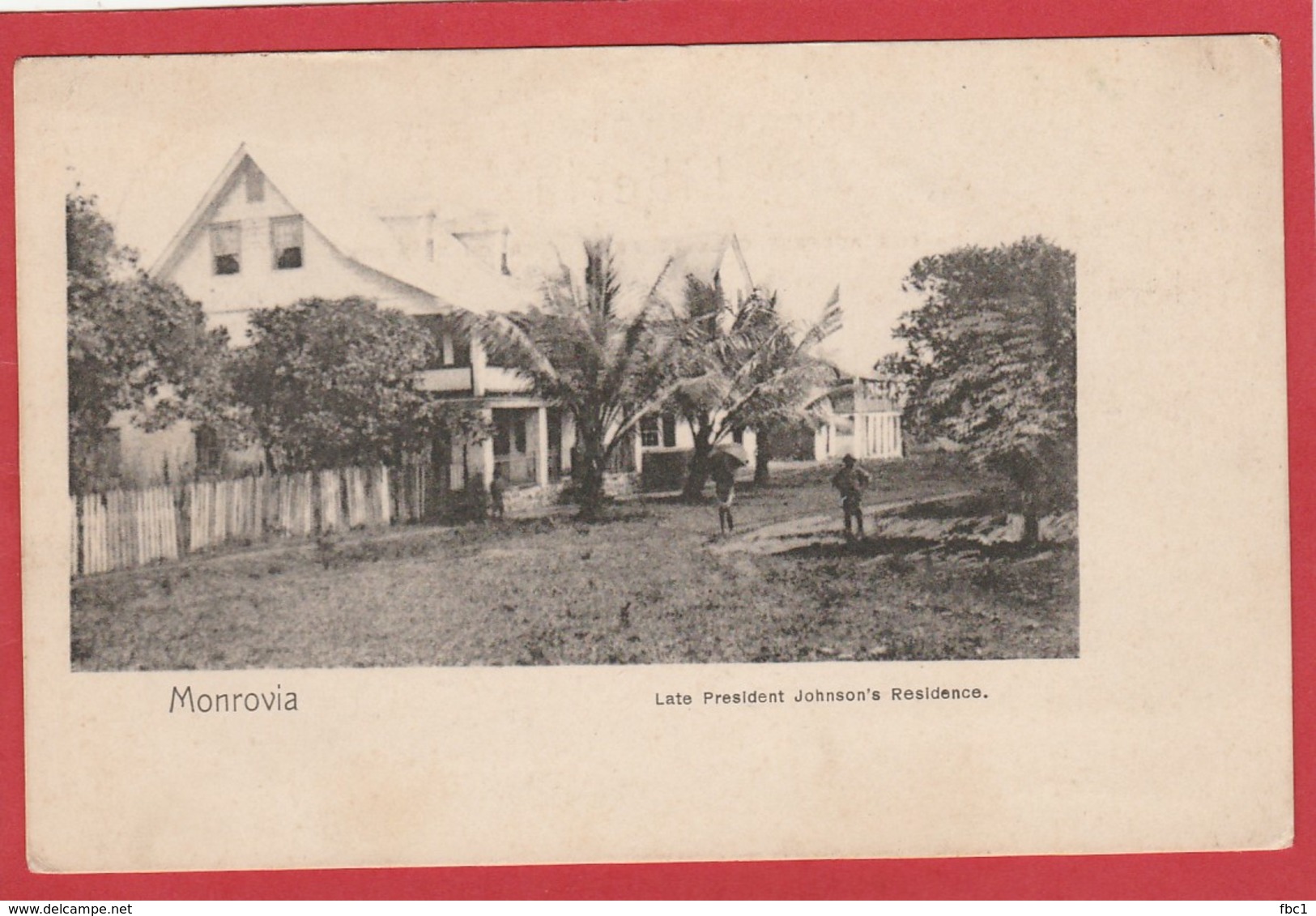 CPA: Liberia - Monrovia - Late President Johnson's Residence - Liberia