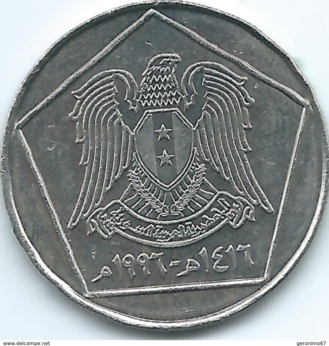 Syria - Arab Republic - 5 Lira - AH1416 (1996) - KM123 - Syrië