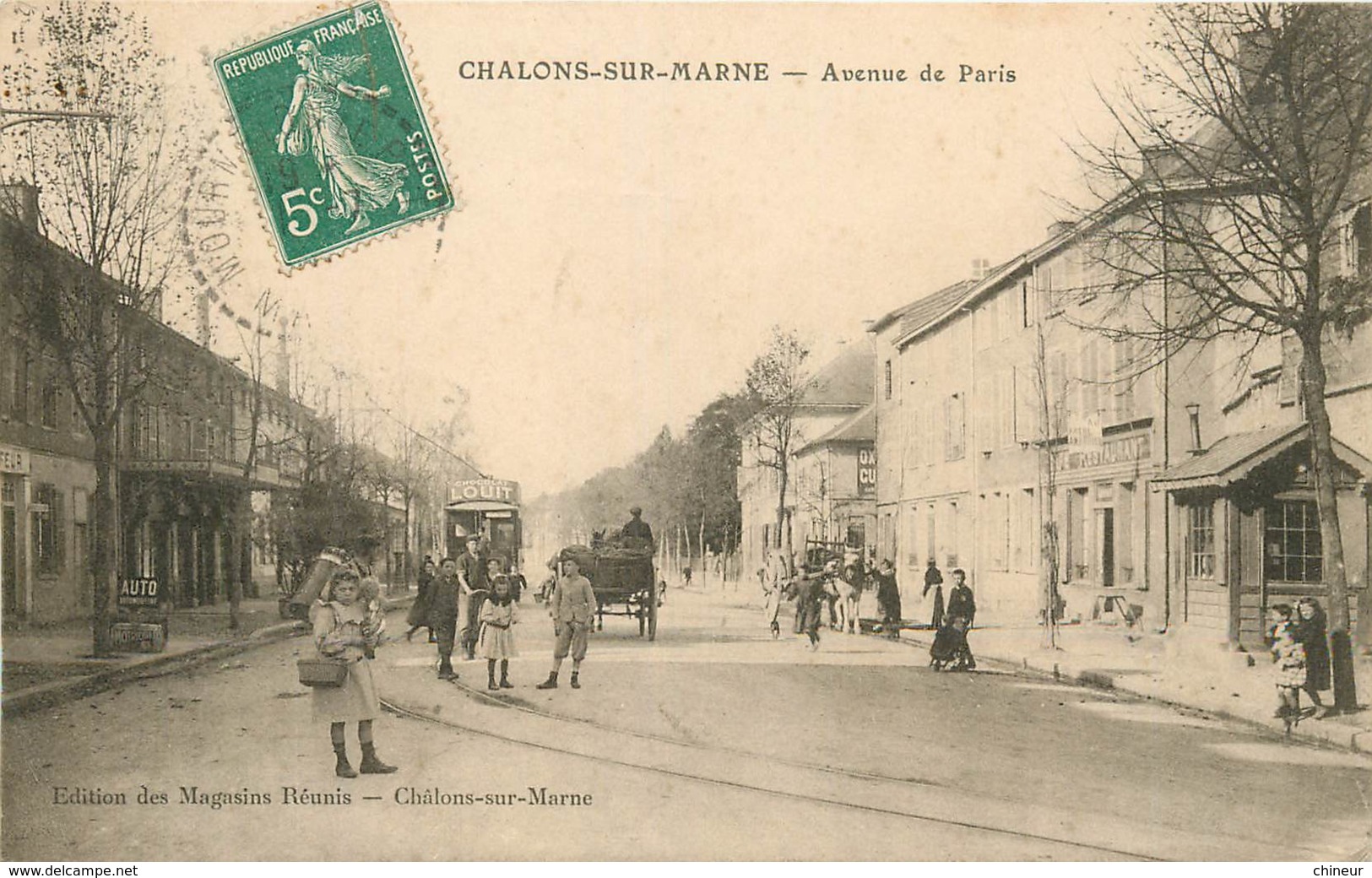 CHALONS SUR MARNE AVENUE DE PARIS - Châlons-sur-Marne