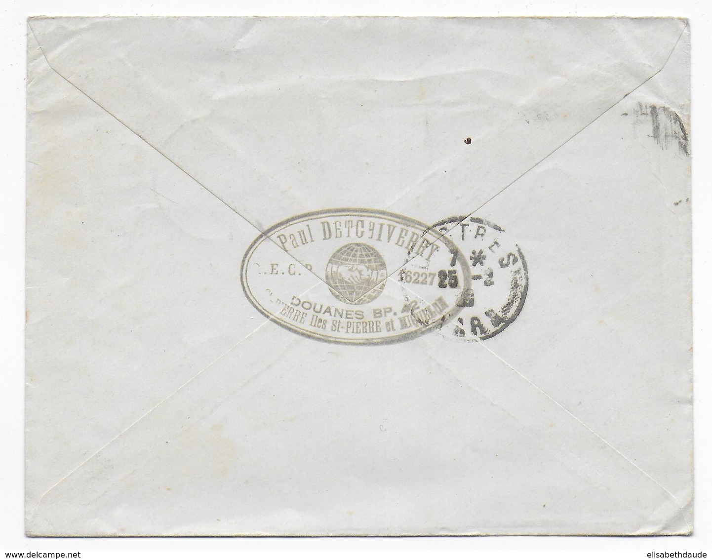 SPM - 1929 - ENVELOPPE De ST PIERRE ET MIQUELON => CASTRES - Brieven En Documenten