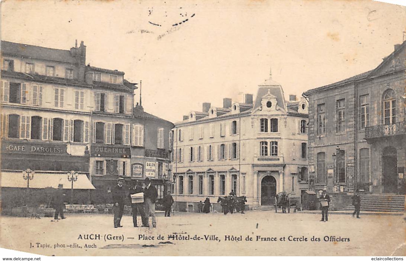 Auch        32        Hôtel De France Et Cercle Des Officiers        (voir Scan) - Auch