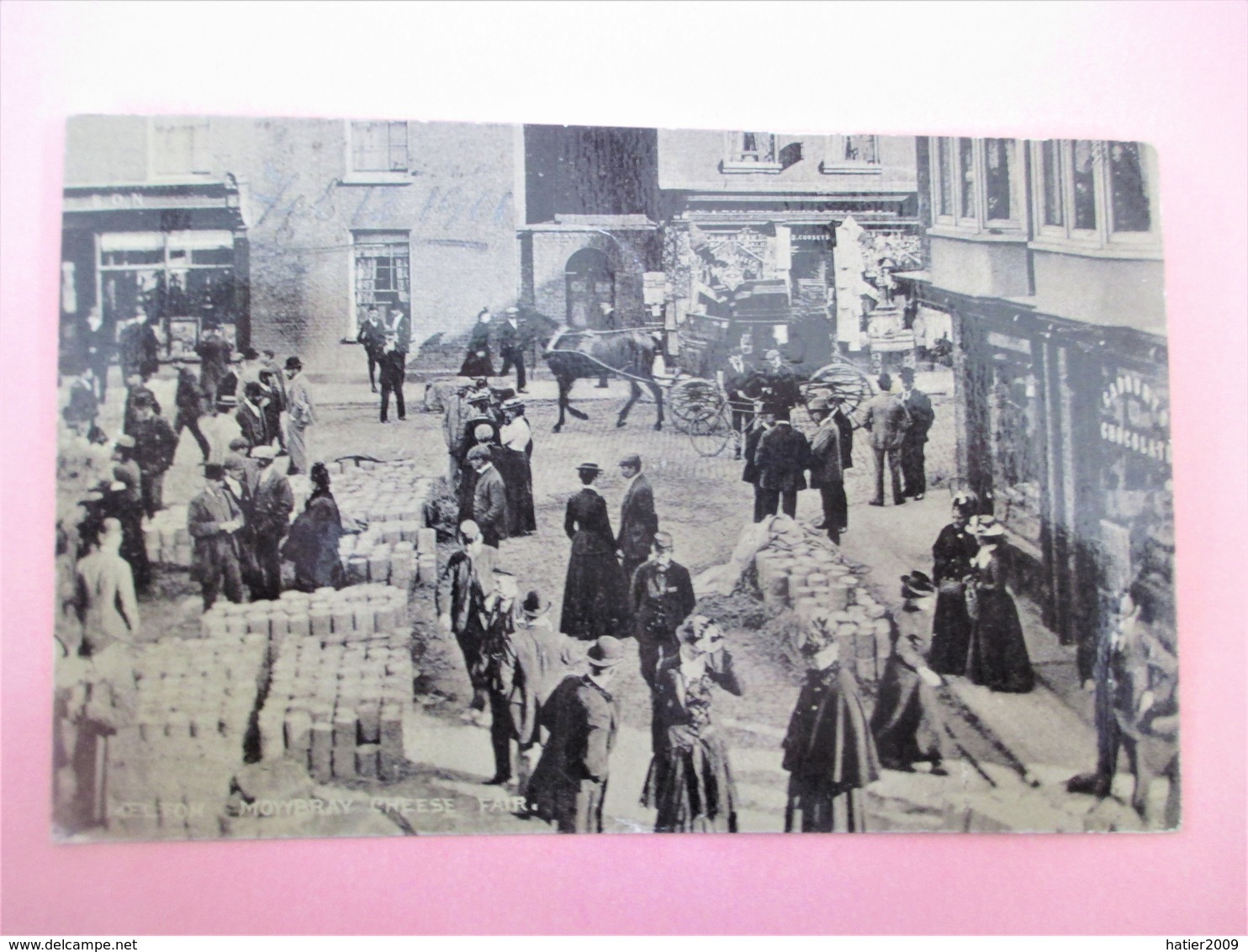 Carte Photo MELTON MOWBRAY - CHEESE FAIR - Posted En 1906 - Altri & Non Classificati