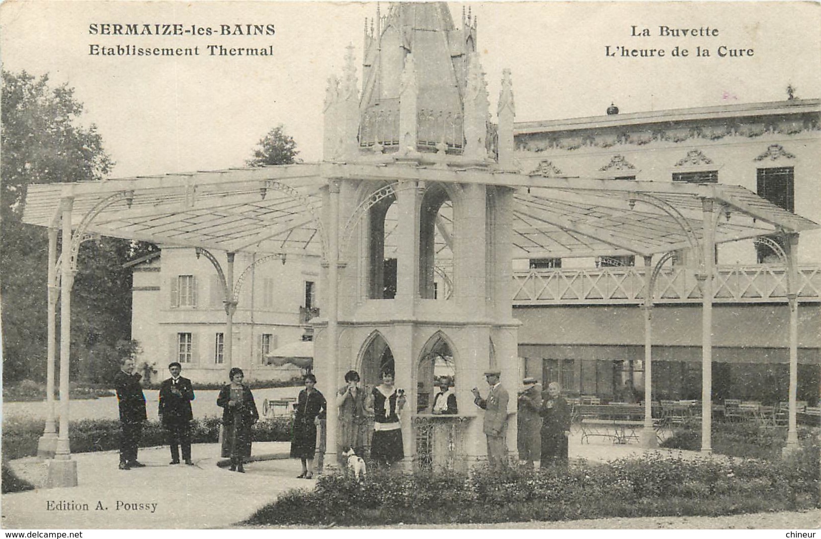 SERMAIZE LES BAINS ETABLISSEMENT THERMAL LA BUVETTE - Sermaize-les-Bains